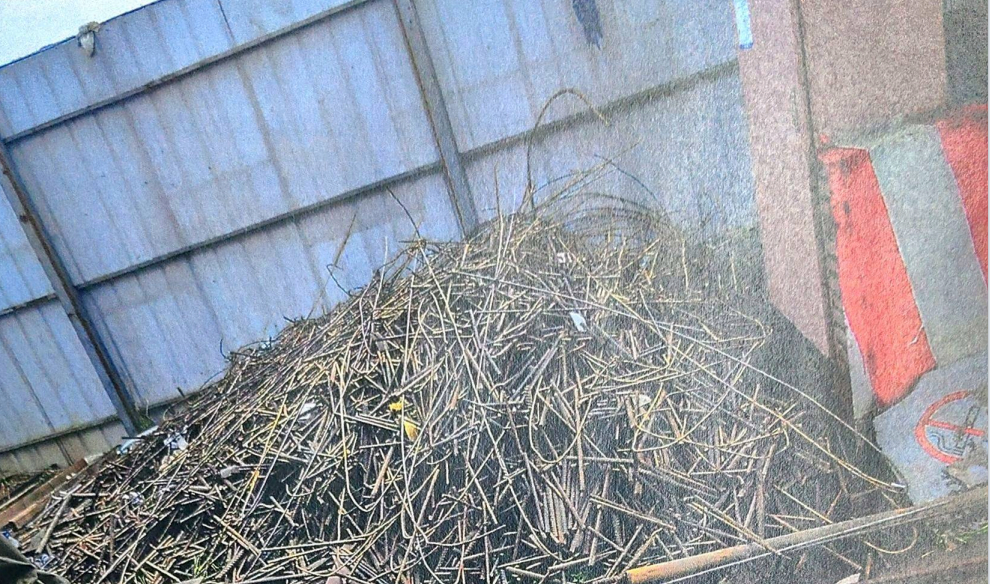废旧钢筋一批