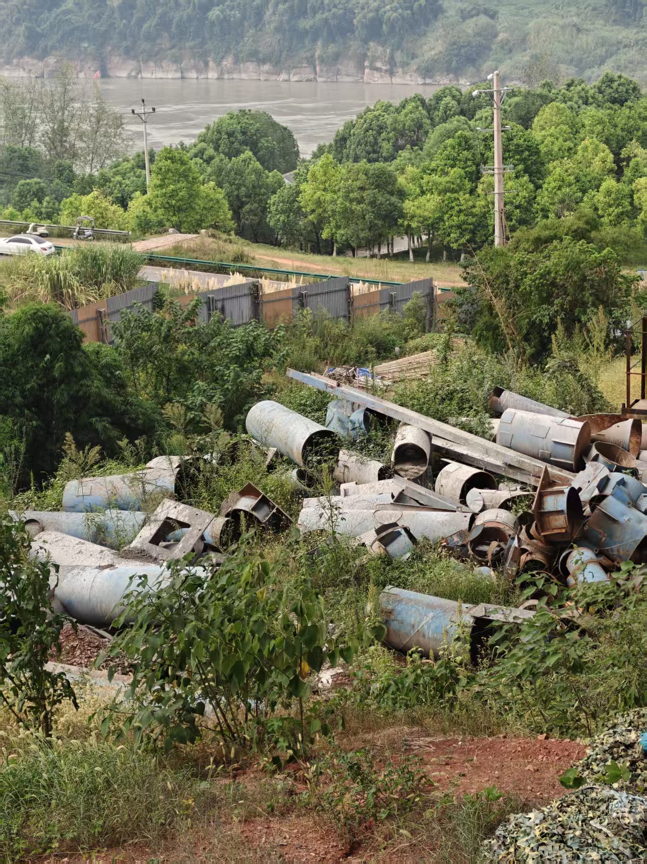 废旧钢管切割料